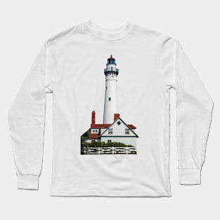 The Light at Wind Point Long Sleeve T-Shirt